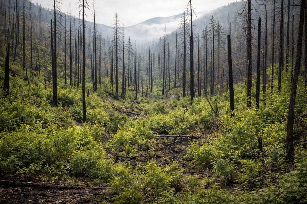 Using the CI‑110 to Monitor Forest Canopy Recovery After Wildfire
